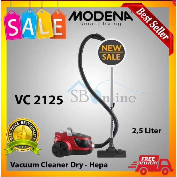 Vacuum Cleaner MODENA 2 Liter HEPA PRECISO VC 2125