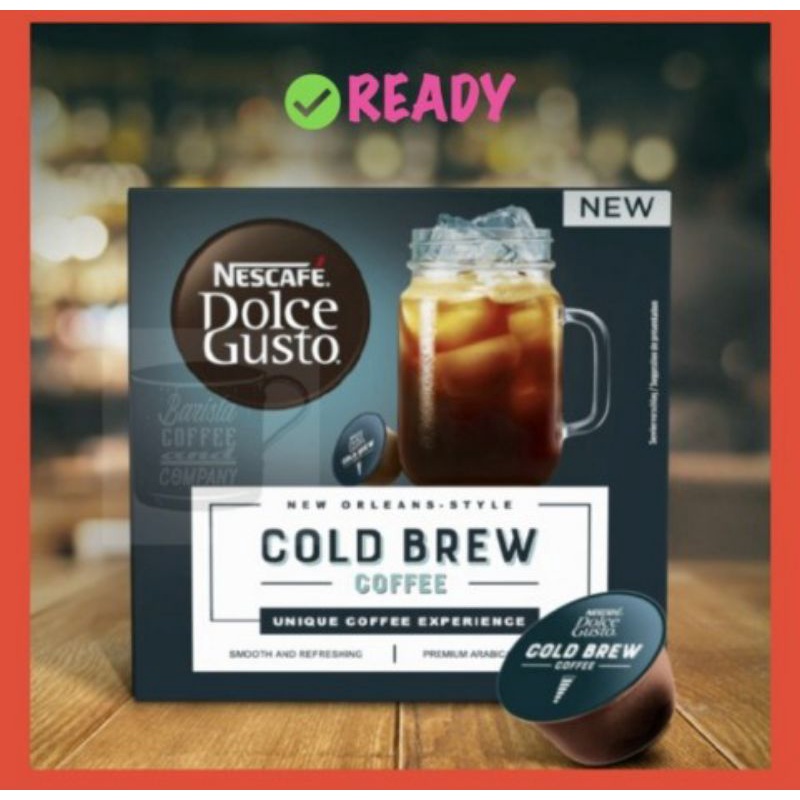 

COLD BREW NESCAFE DOLCE GUSTO CAPSULES