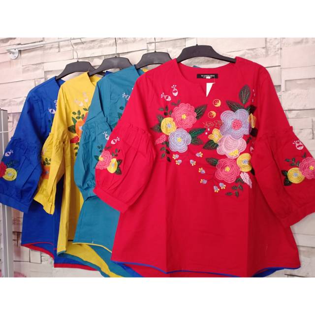 Blouse bordir import