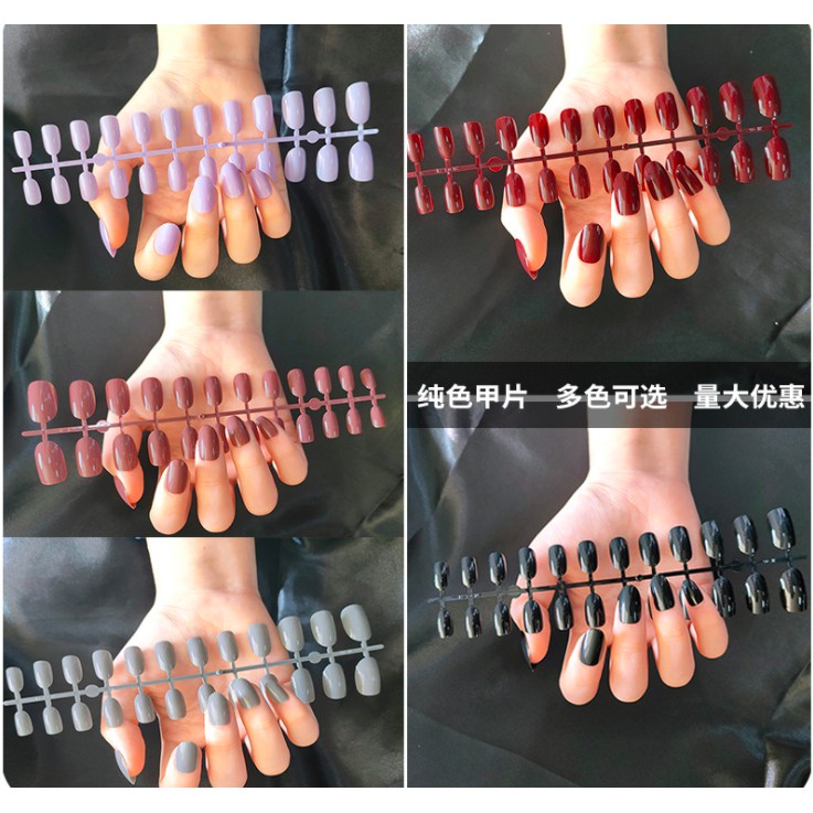 24 pcs Kuku Palsu / False Nails / Nails Art - Glossy