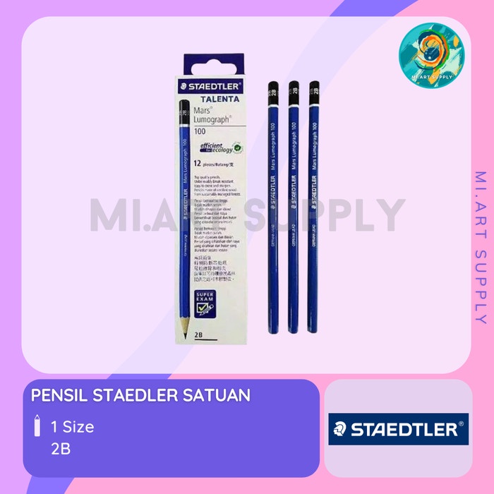 

Pensil Kayu STEADLER Biru 2B