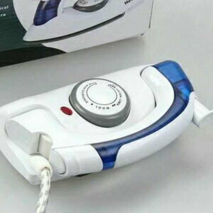 Seterika Uap Mini Setrika Uap Lipat Steam Iron Traveling(R7V5) SETRIKA UAP PORTABLE / SETRIKA TANPA 