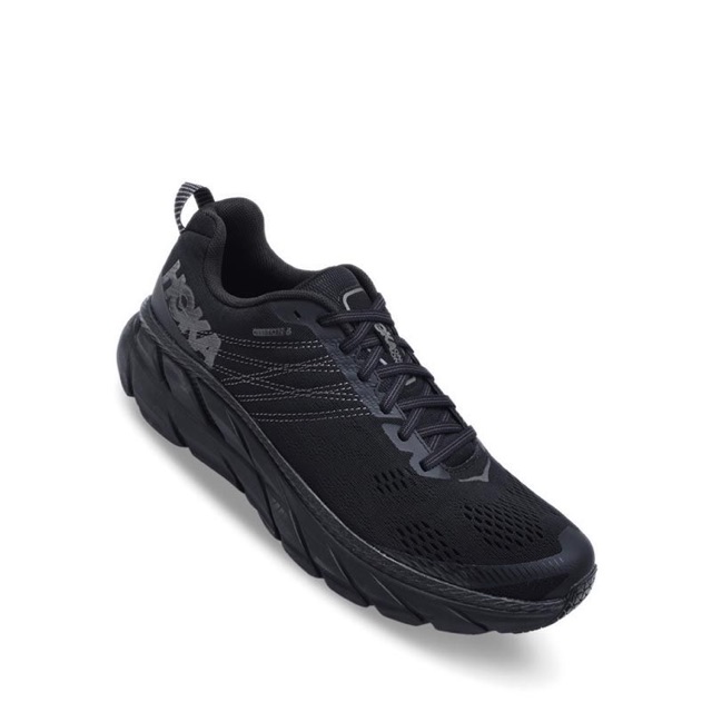 hoka all black shoes