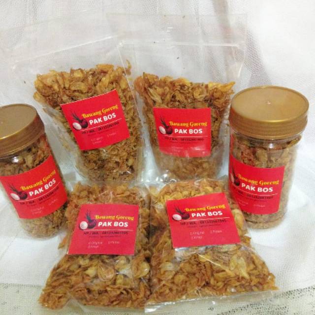 

Bawang goreng pak bos