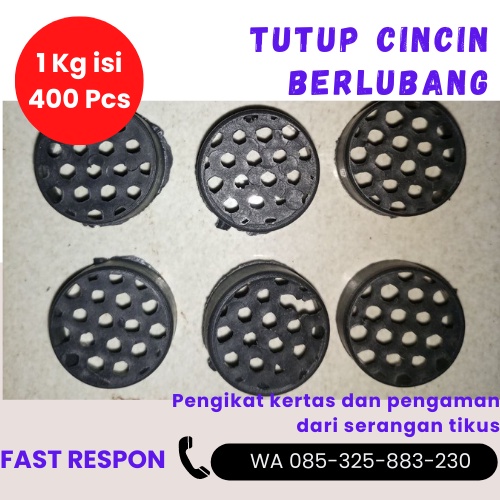 Jual Tutup Cincin Baglog Jamur Berlubang 1 Kg Isi 400 Pcs Shopee