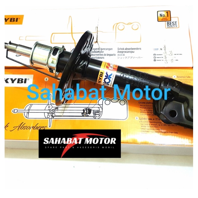 SHOCKBREAKER DEPAN JAZZ CITY IDSI 2003 - 2006 TIPE GAS IKYB SHOCK BREAKER DEPAN JAZZ