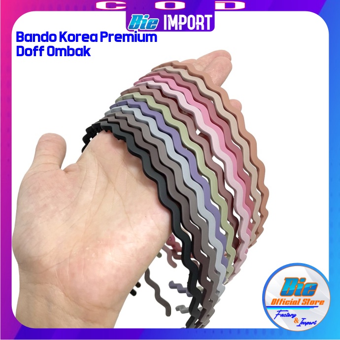 Bando Doff Motif Gelombang Premium Impor Best Seller