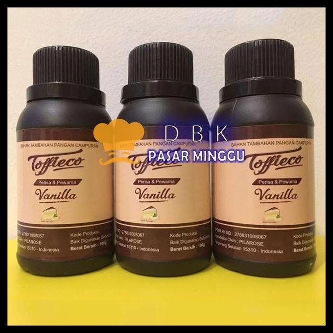 

[READY STOCK] TOFFIECO VANILLA 100GR PASTA VANILA VANILI TOFIECO TOFICO