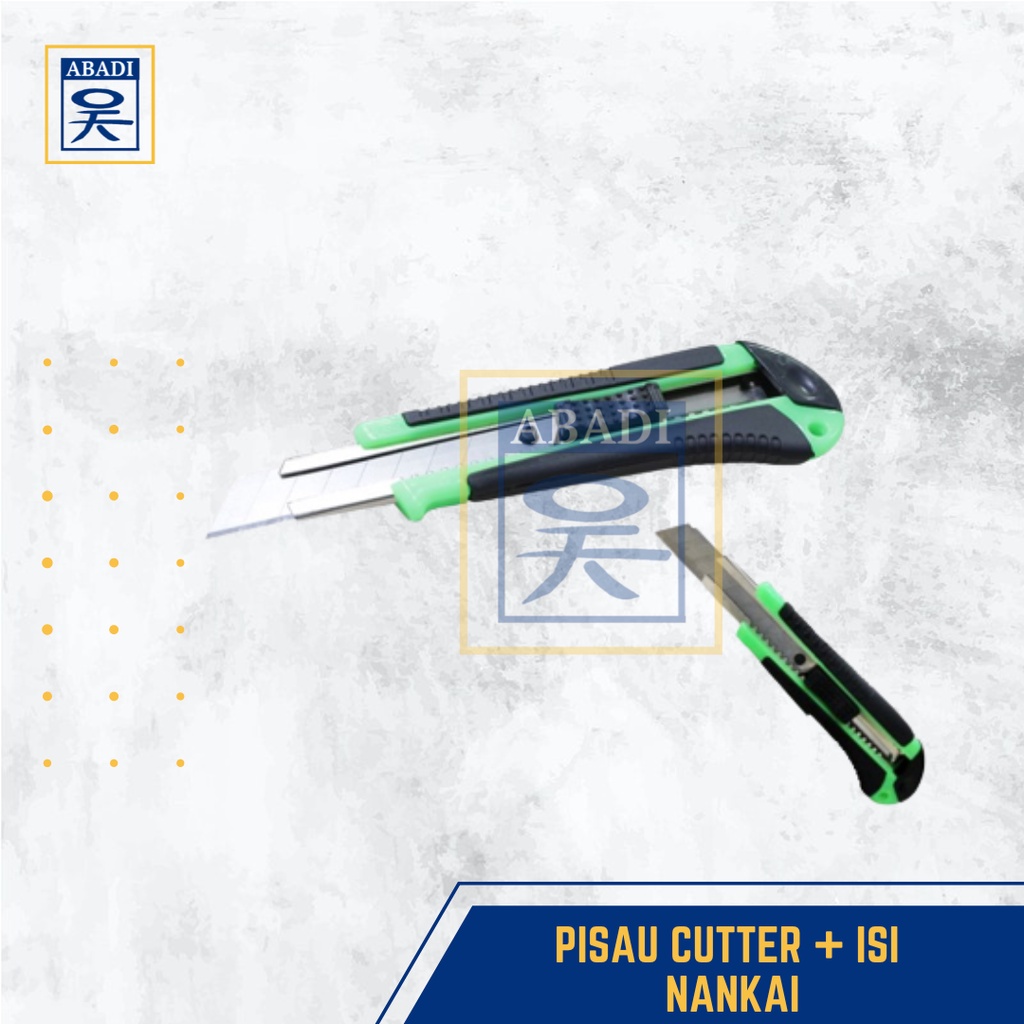 

PISAU CUTTER + ISI NANKAI