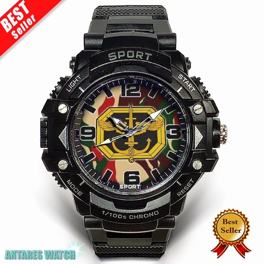 (Exclusive) Jam Tangan TNI KOPASSUS - 1 (Limited Edition)