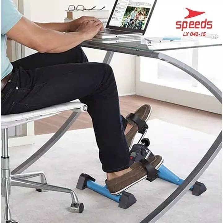 Sepeda Statis Home Gym Alat Terapi Stroke Latih Kaki Lansia 042-15