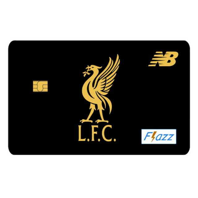 Kartu Flazz BCA Liverpool FC Black Gold Edition..