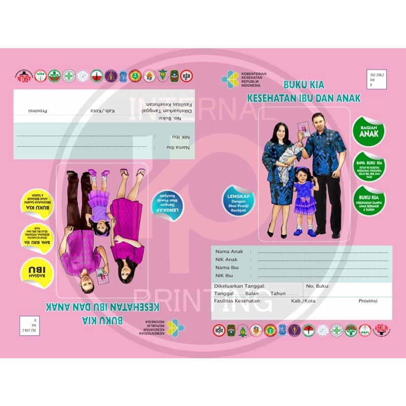 BUKU KIA 2022 (Bolak Balik) GRATIS STIKER P4K