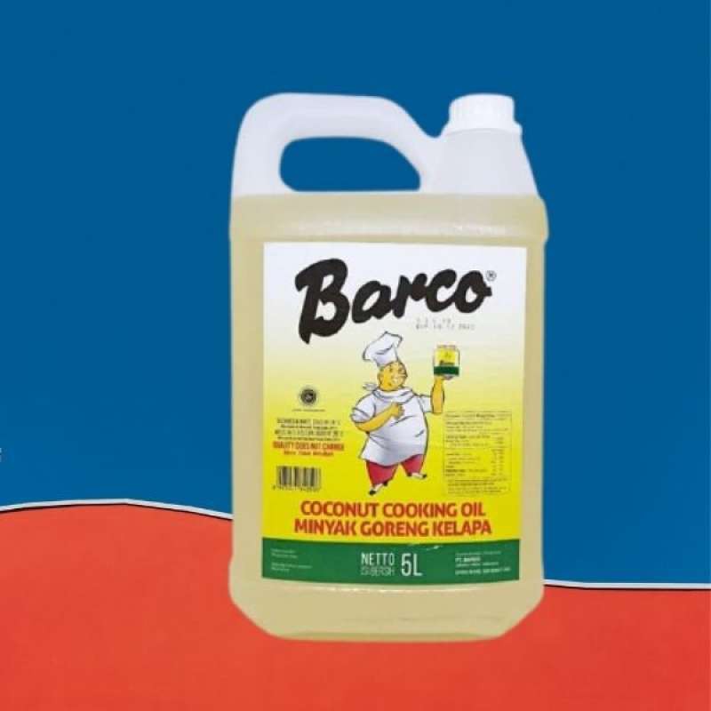 

BARCO MINYAK GORENG KELAPA JERIGEN 5 L | MINYAK KELAPA | MINYAK GORENG | MINYAK JERIGEN