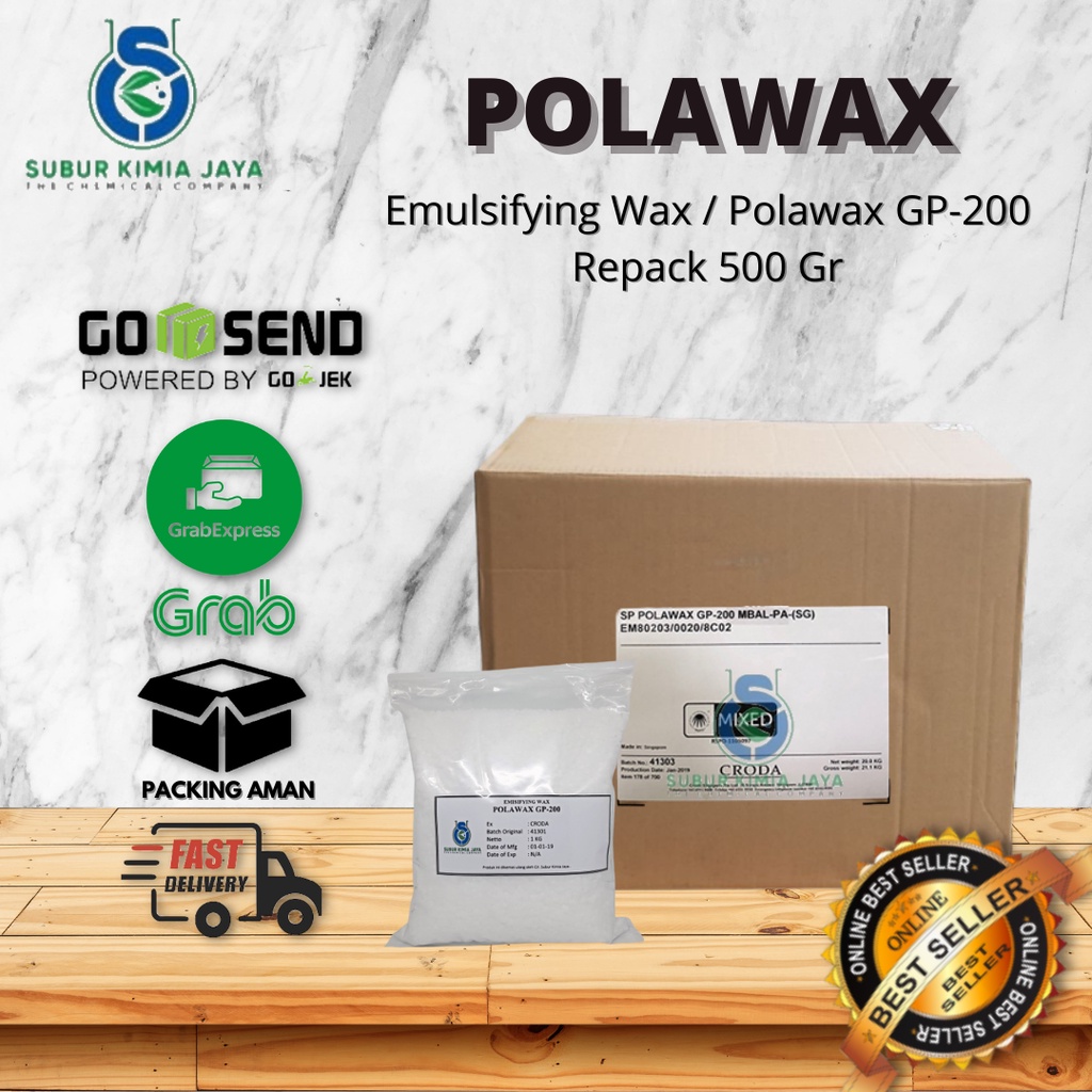 

Polawax GP 200 / Emulsifying Wax / E wax 500 gr Premium