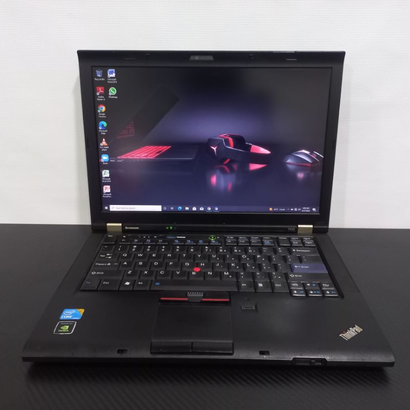 laptop Lenovo T410 Core i5 Ram 8GB HDD 1TB /SSD VGA Nvidia  GeForce windows 10