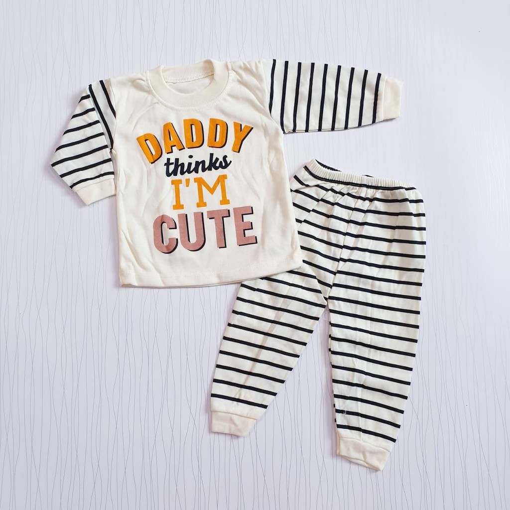 Baju Tidur Bayi / Piyama Bayi / Baju Tidur Anak / Piyama Murah / Baby Alicia