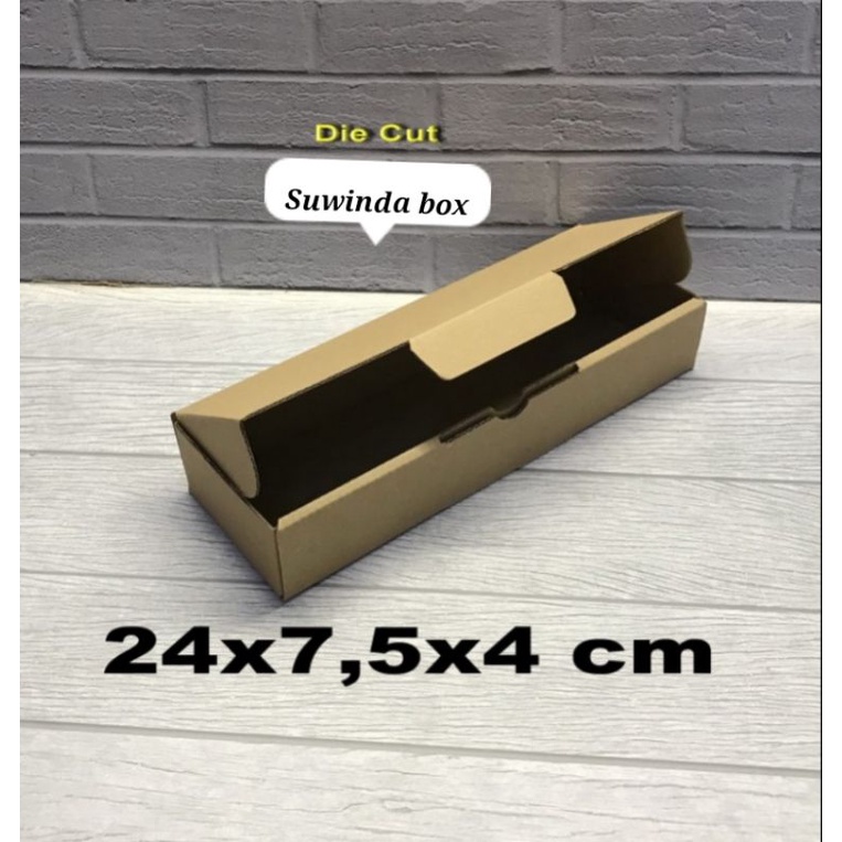 

Kardus/Karton Box Uk, 24x7,5x4 cm.........kardus pizza/brownis