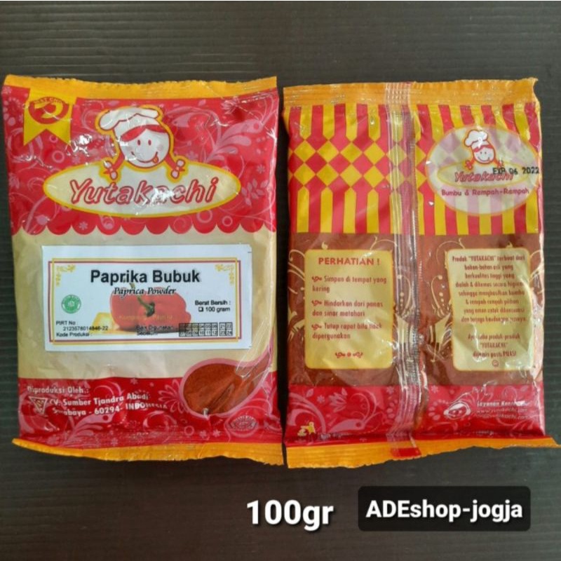 

yutakachi paprika bubuk 100 gr paprica powder
