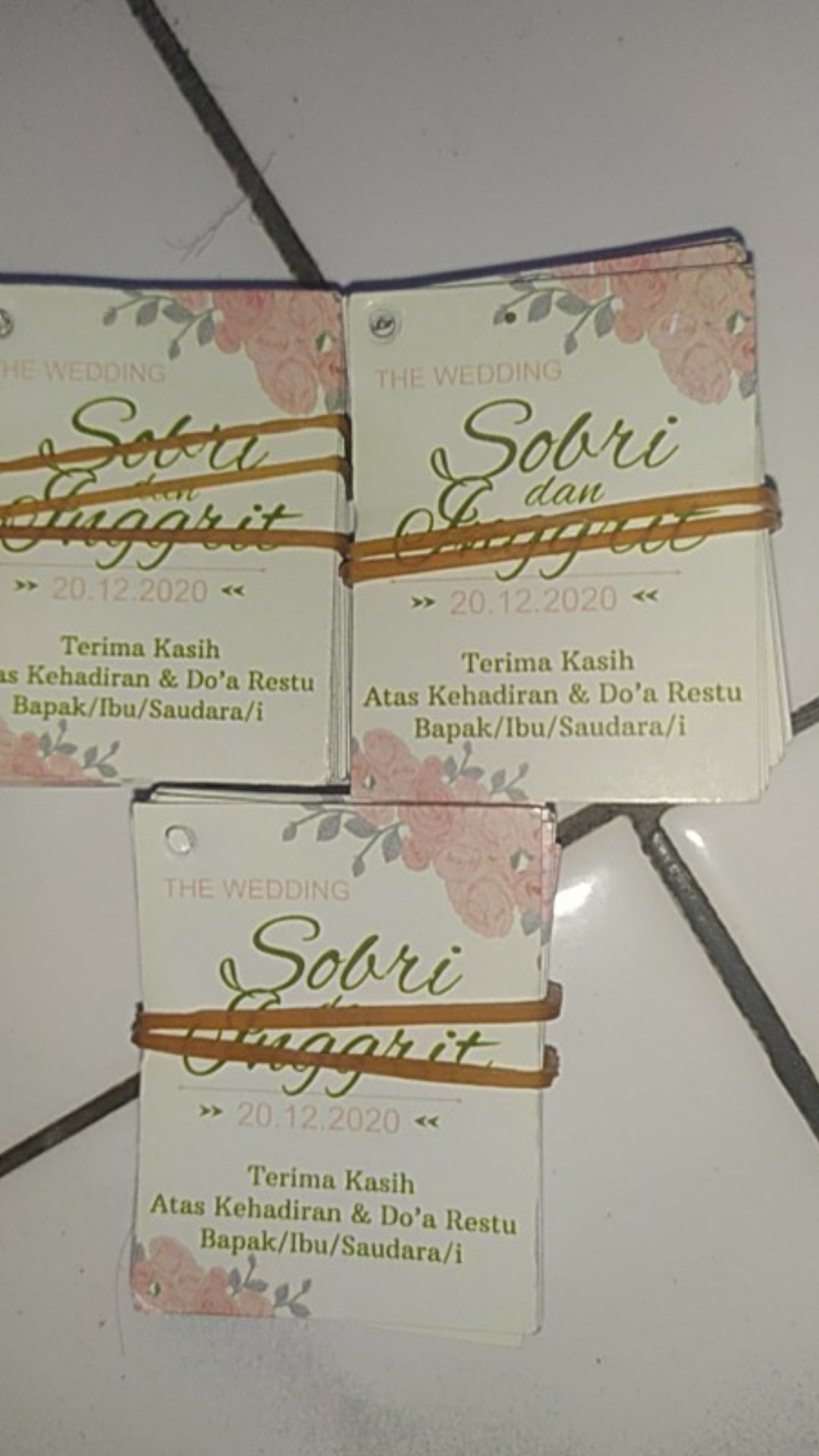 Cetak Kartu Ucapan Souvenir / Penukaran Souvenir | Shopee Indonesia