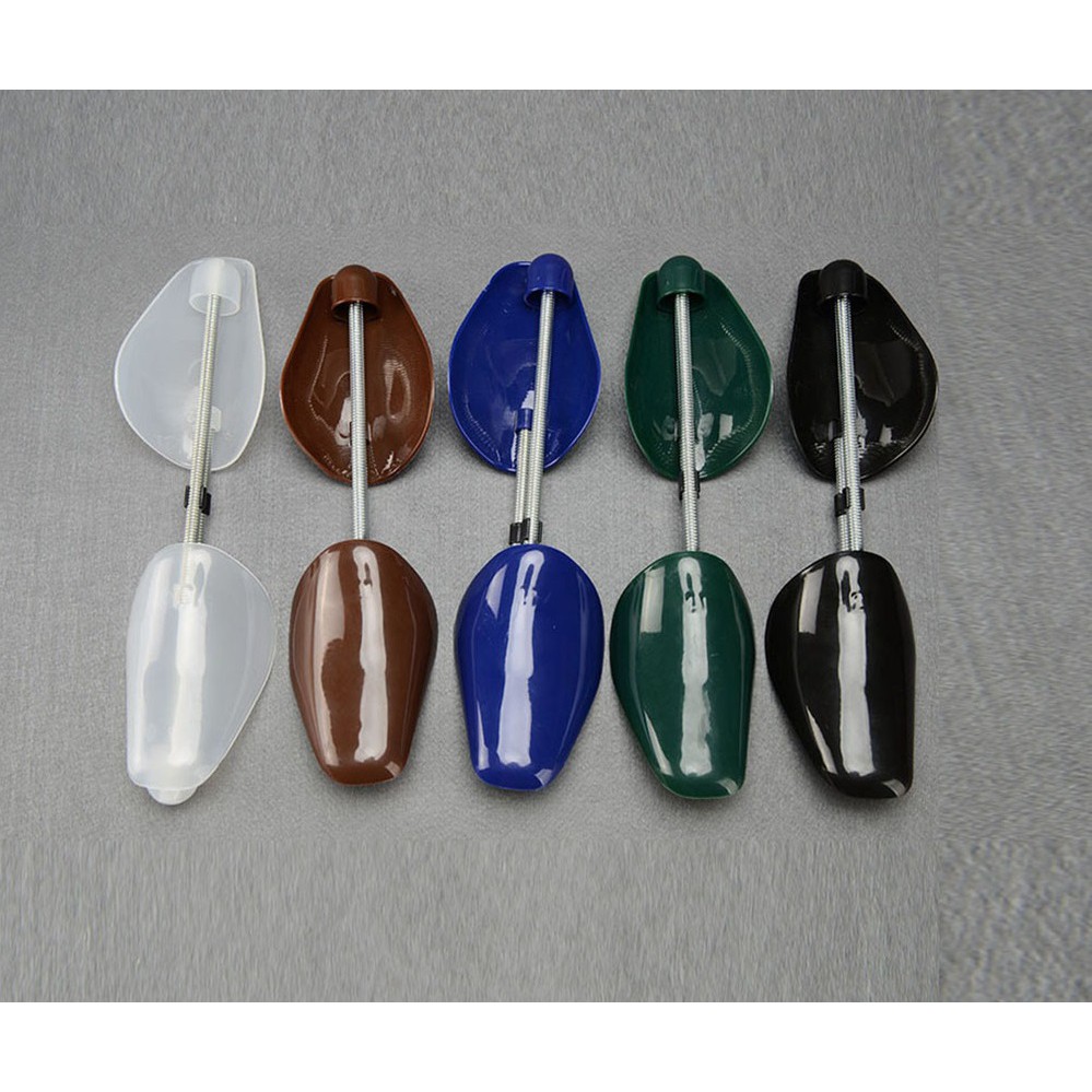 Spring Shoe Tree - Shoes Saddle - Catokan - Pengasak - Ganjal Sepatu Per Pembesar Shaper Pembentuk-Cokelat
