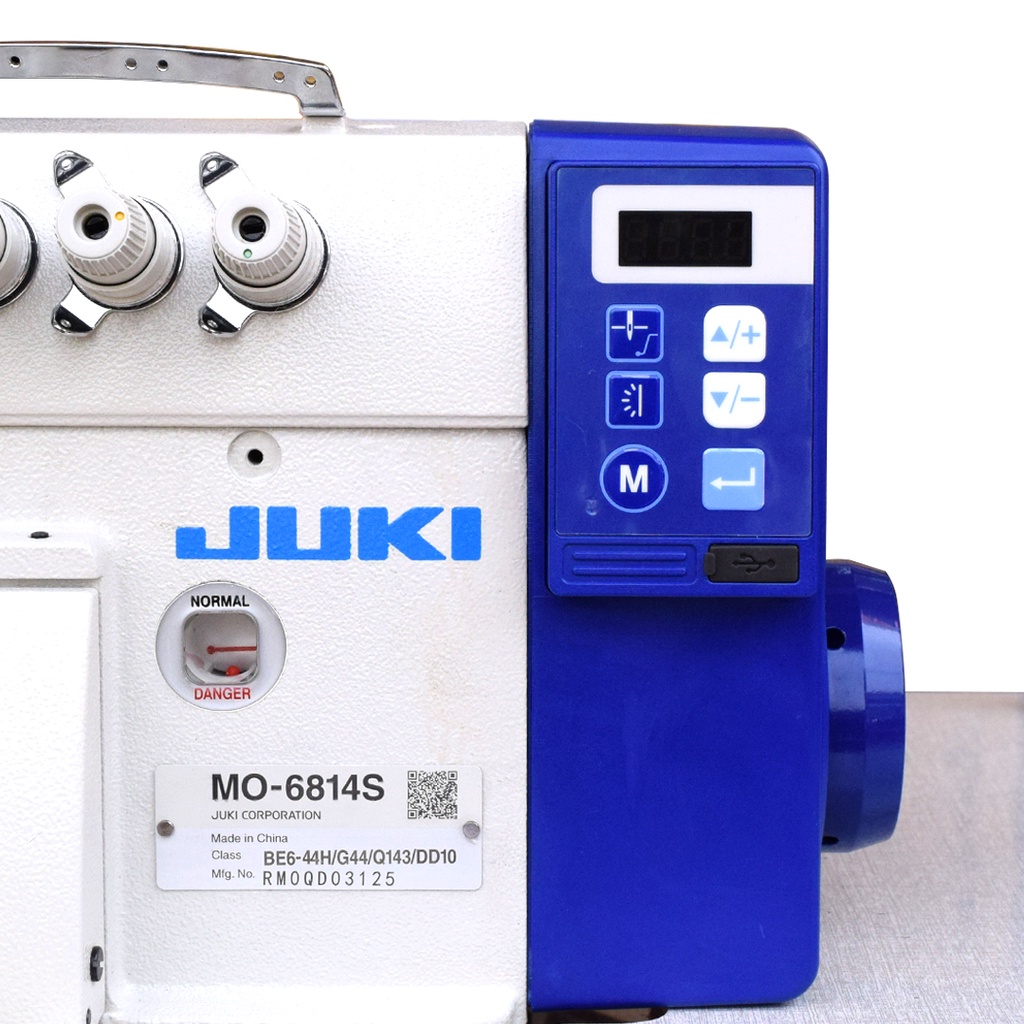 Mesin Obras JUKI MO 6814S-DD10K Obras Benang 4 Servo Motor Highspeed