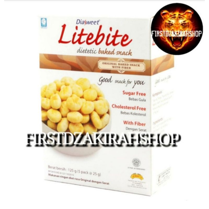 

Diasweet litebite dietetic snack 5x25gr
