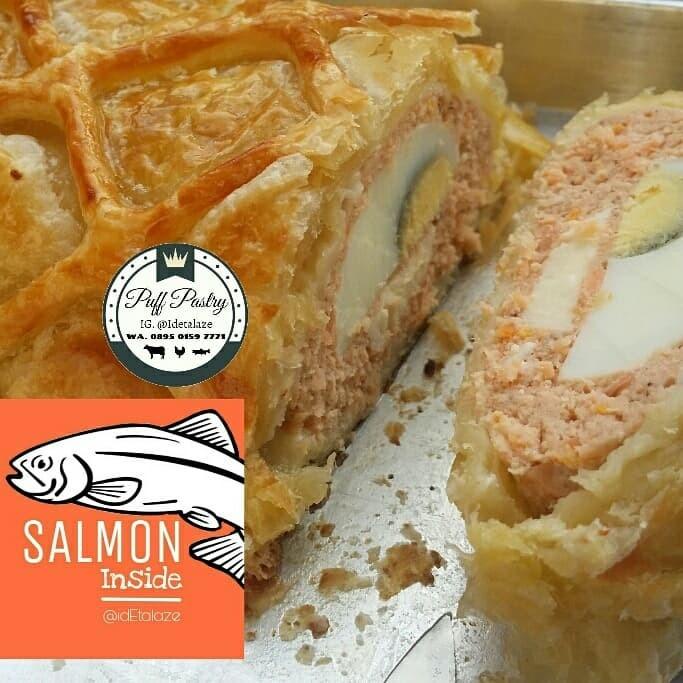 

Makanan Beku | Puff Pastry Salmon Single (10X20 Cm)