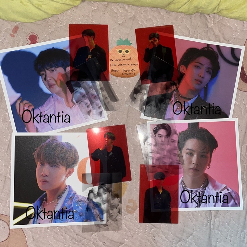 ofc Photo Square Photobook MOTS BTS ( Namjoon-Jin-Suga-Jhope )