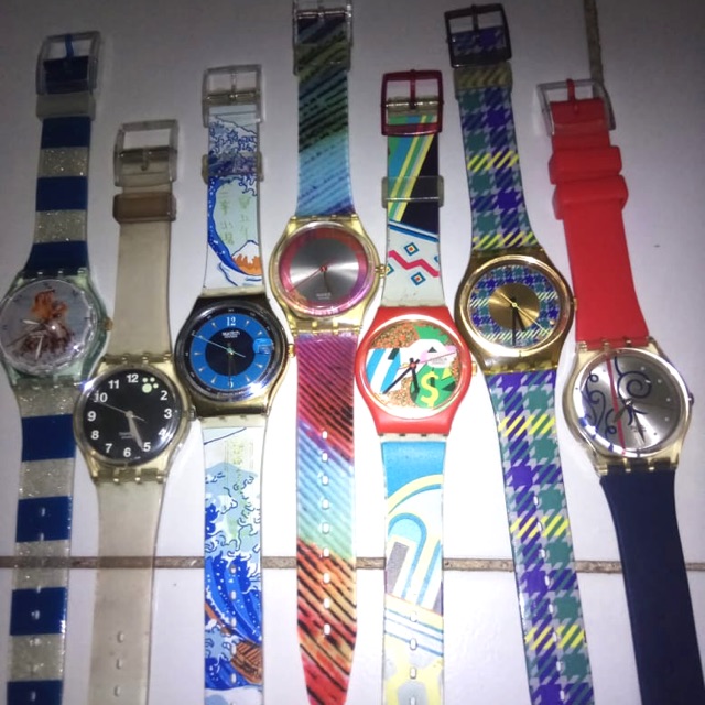Jam tangan merk SWATCH original 100% preloved second bekas