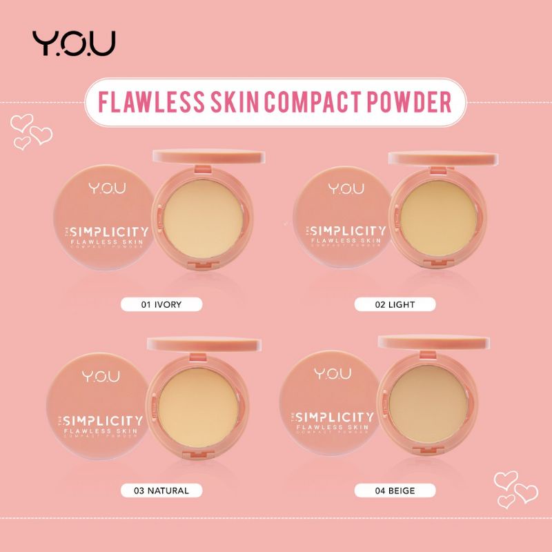 Y.O.U The Simplicity Compact Powder 10g