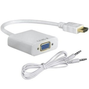 Konverter Kabel HDMI to VGA with Audio