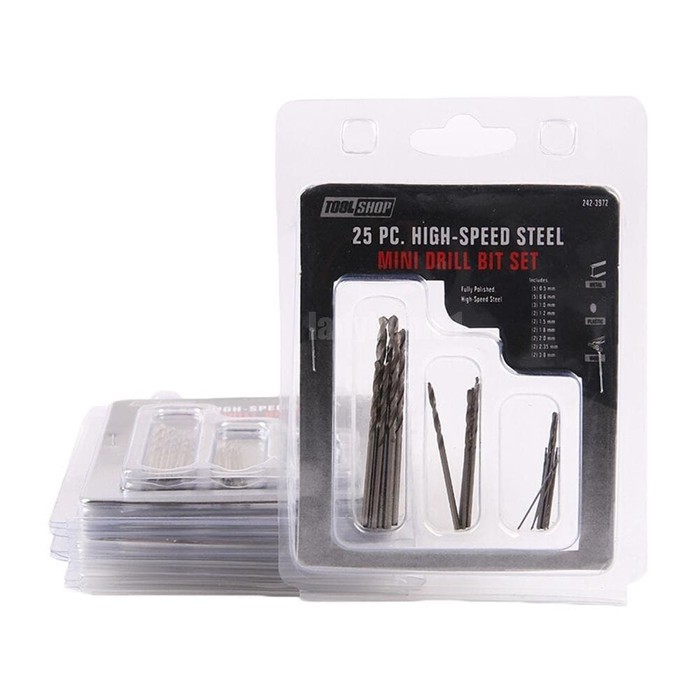 Mata Bor HSS 25Pc 0.5mm sd 3.0mm kayu mini drill Grinder Dremel *MB70