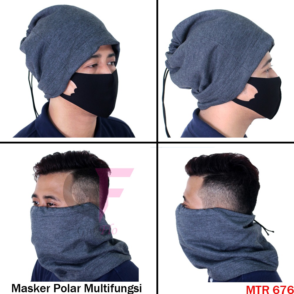 GIOFLO Masker Polar Penutup Setengah Muka Half Face