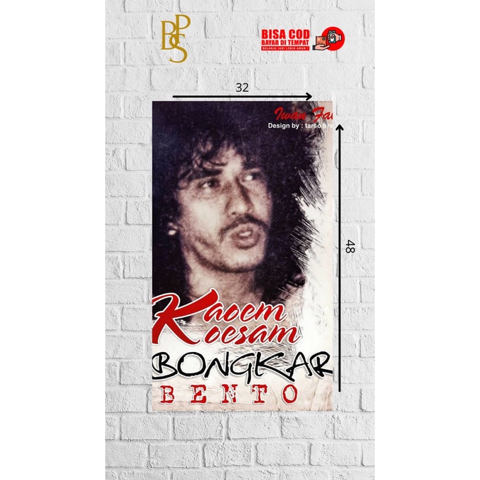 POSTER IWAN FALS - FOTO IWAN FALS - WALLDECOOR - HIASAN DINDING - HIASAN KAMAR - HIASAN RUMAH - HIAS