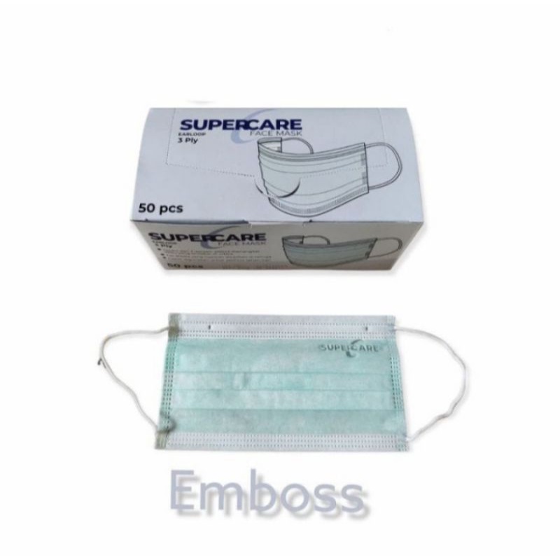 Masker Supercare Earloop 50 pcs Medis