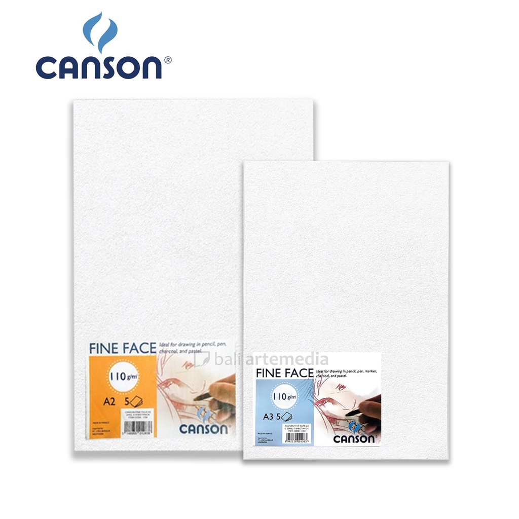 Canson Fine Face Paper Sheet 110Gr