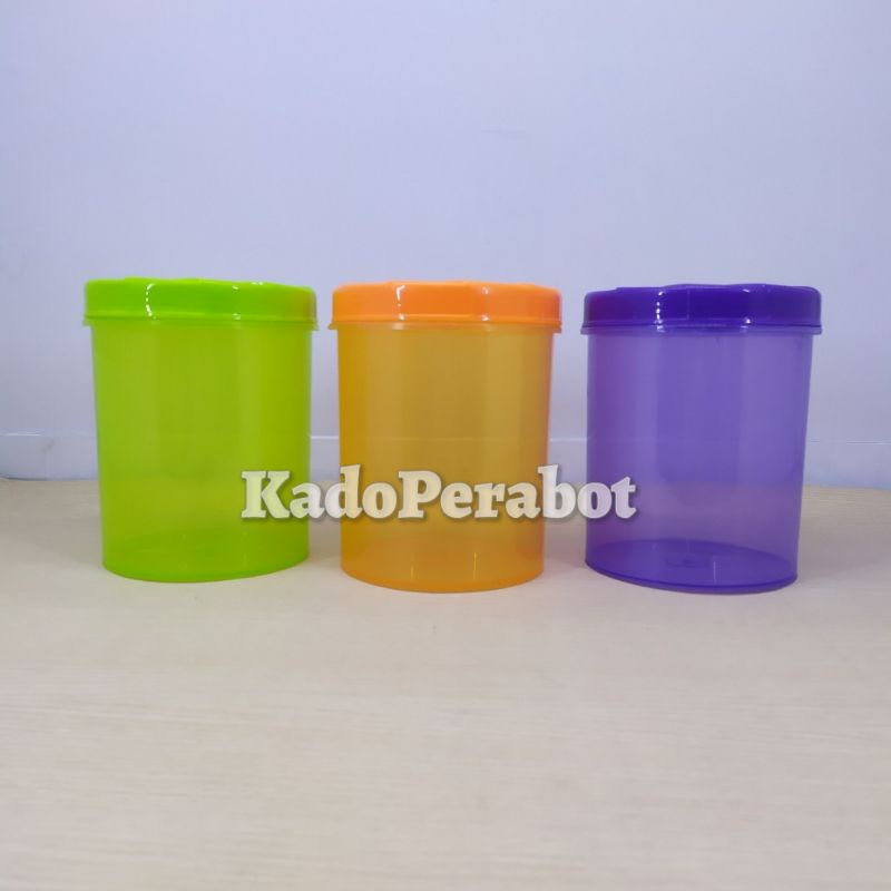 toples greenline - toples putar warna - toples plastik 1300ml