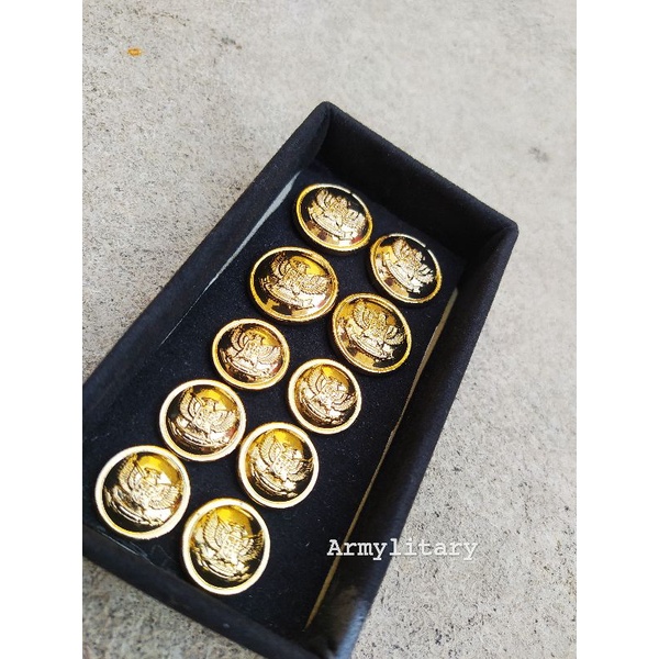 KANCING PDU GARUDA LOGAM GOLD