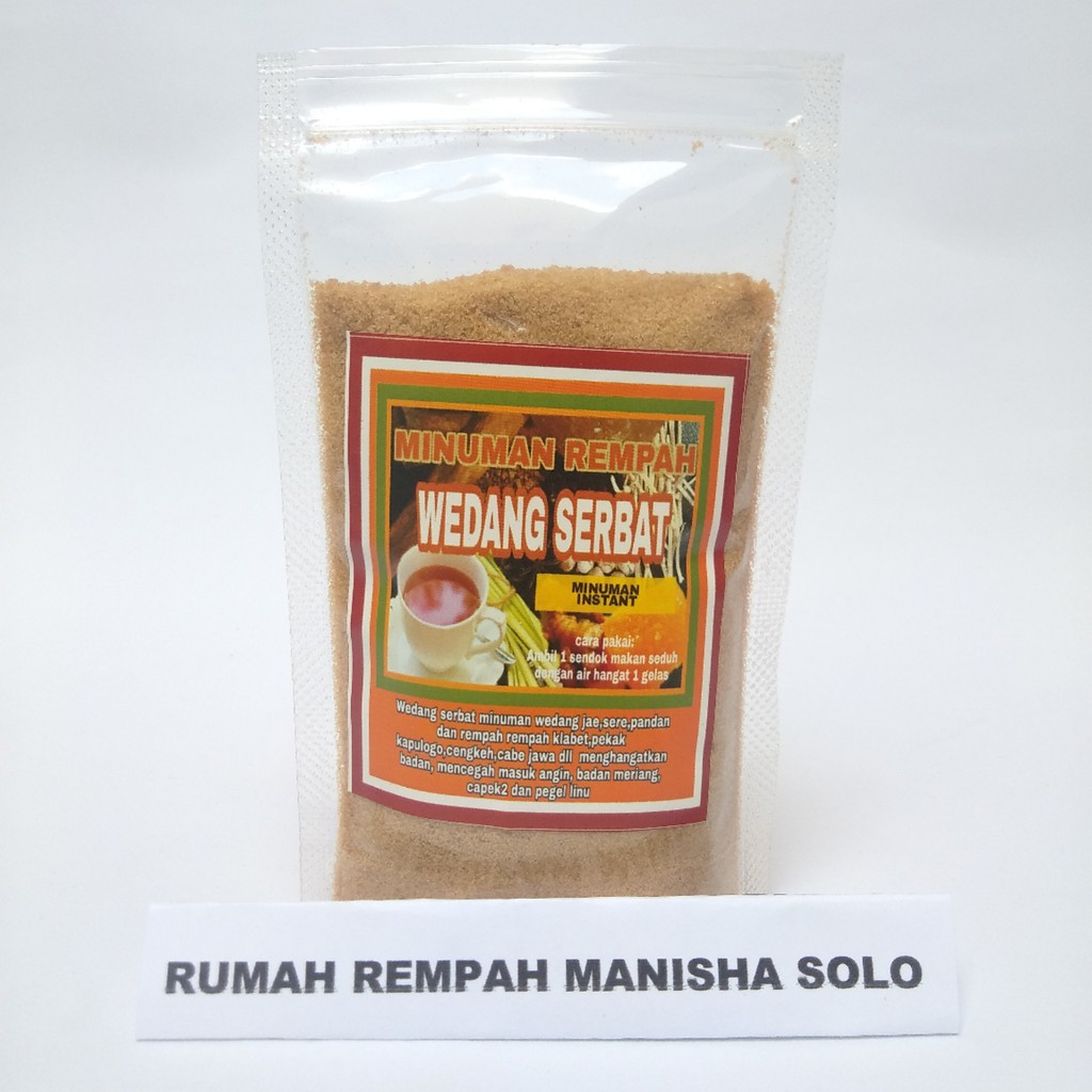 Minuman Instan Wedang Serbat Rempah 100gram