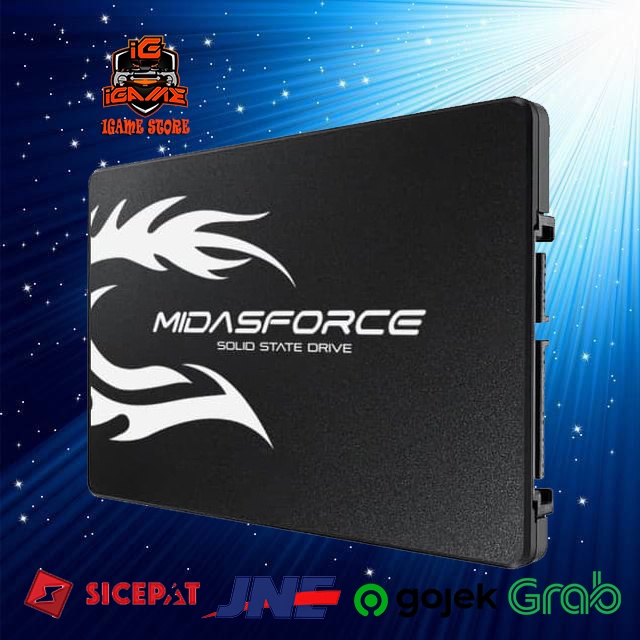 SSD MIDAS FORCE 240GB SATA III SUPER LIGHTNING NAMPOL GAN