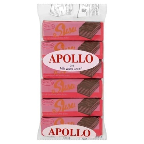 

APOLLO WAFER SUSU / COKLAT 12x12gr