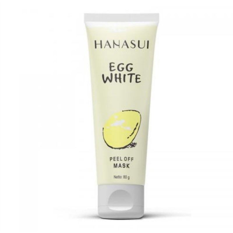 HANASUI Egg White Peel Off Mask 80g