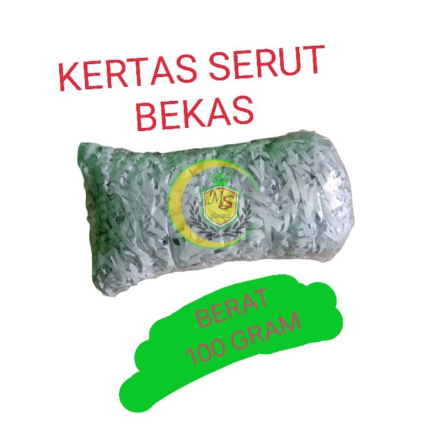 

KERTAS SERUT/CACAH BEKAS