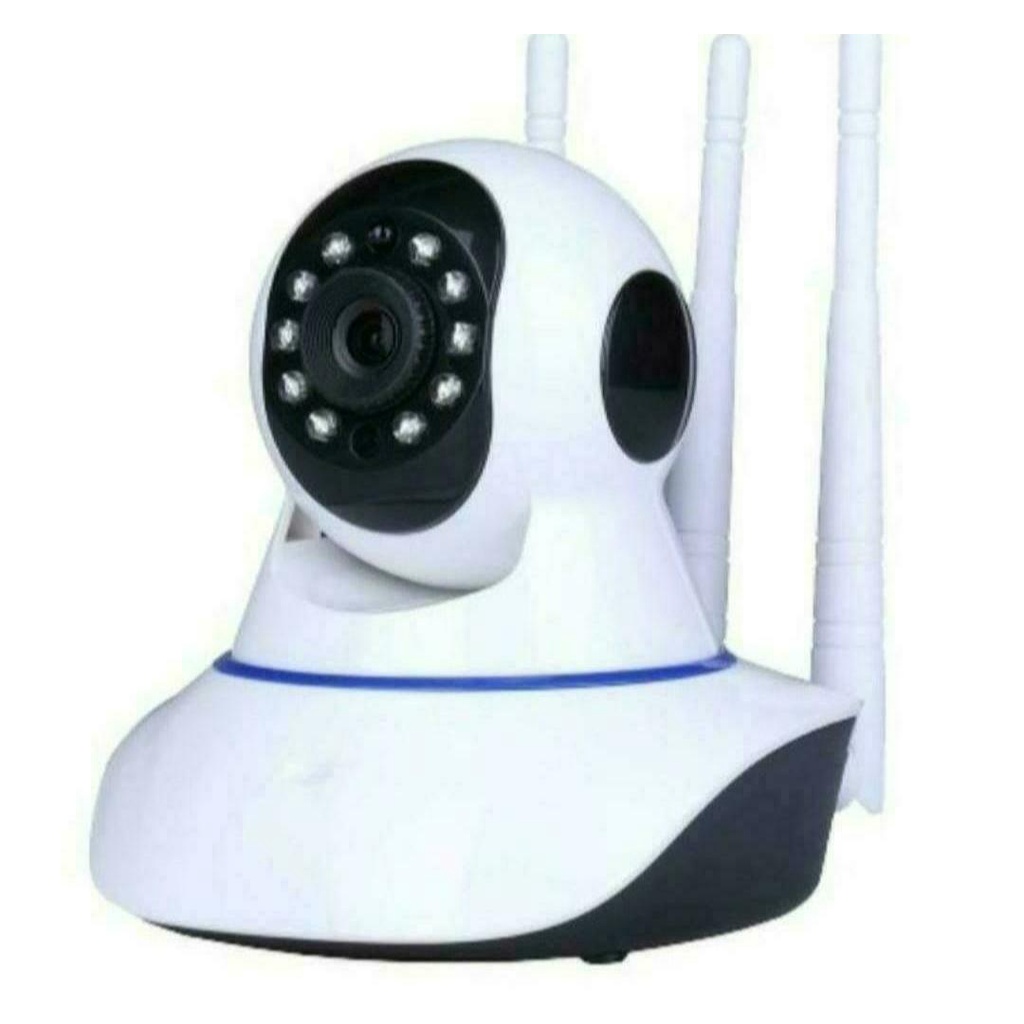 CCTV Wifi IP Kamera 3 Antena Wireless IP Camera HD 1080P 2 MP Q5S BEST PRODUCT