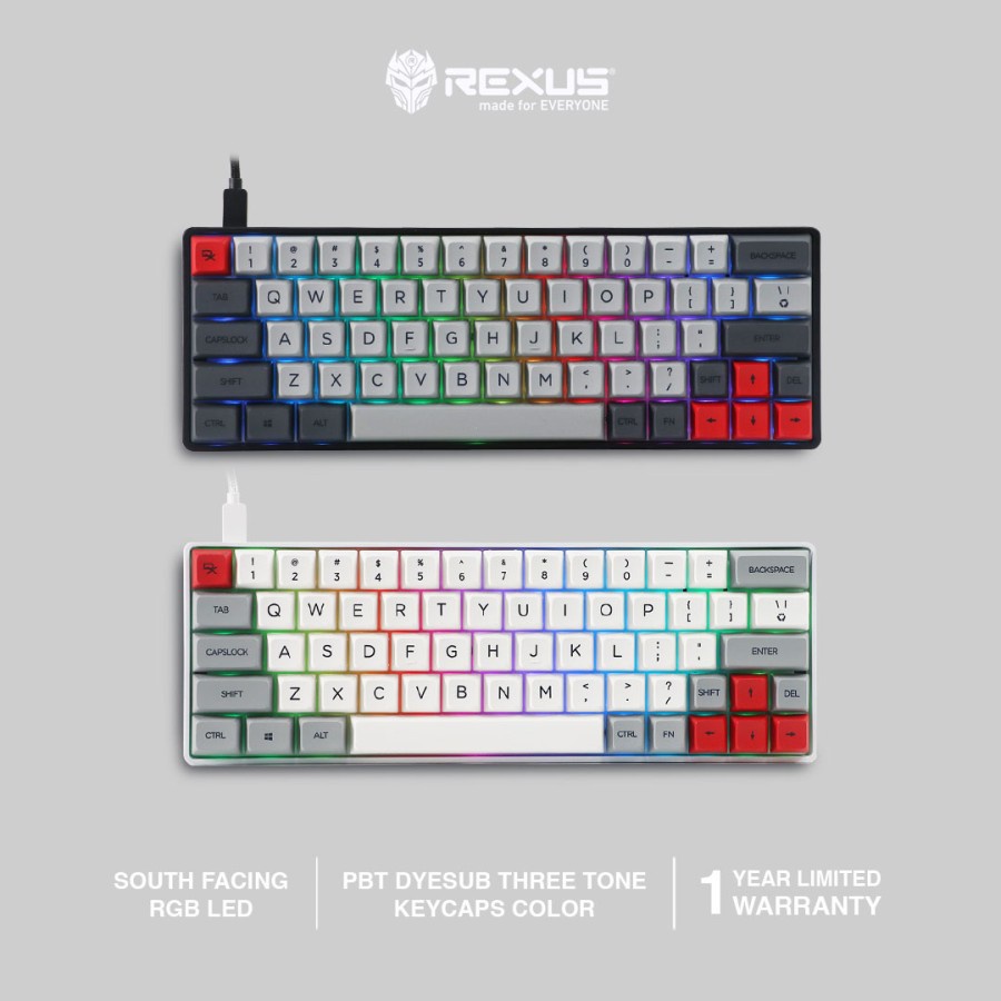 Rexus Keyboard Gaming Mechanical Daxa M64 / M-64 Classic