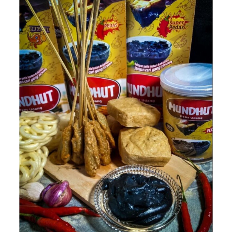 

Petis udang mundhut Termurah 200gr Denggan 2 varian rasa: Original & Pedas ( Redy )