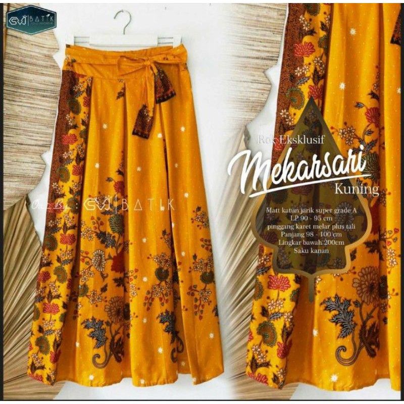 ROK BATIK PAYUNG PANJANG TERLARIS ROK BATIK PANJANG UNGGUL JAYA