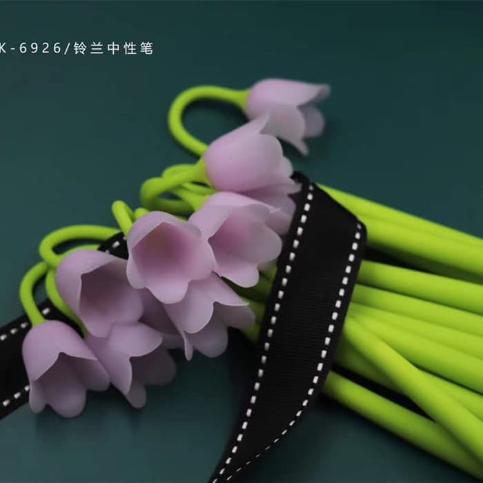 

HARGA HEMAT Pulpen Gel Unik / Pen Gel Flower Warna Warni Luxury