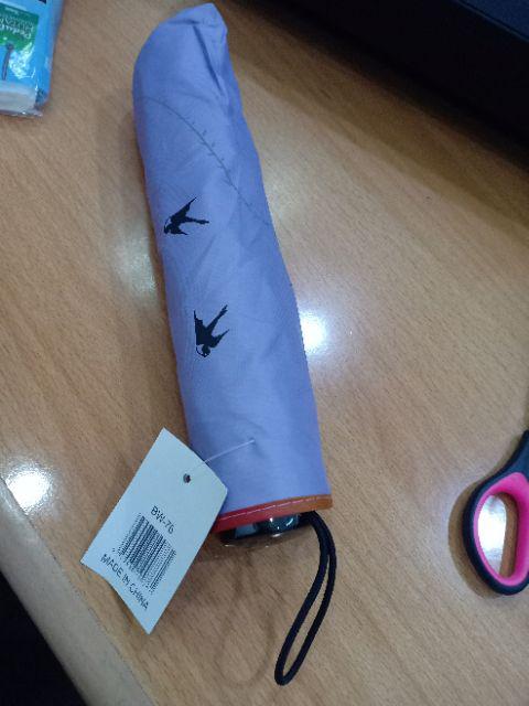 Ombotak Payung Lipat Rabenda Lapis Silver Jepang Korea Teduh Motif Lapis Anti Uv 3